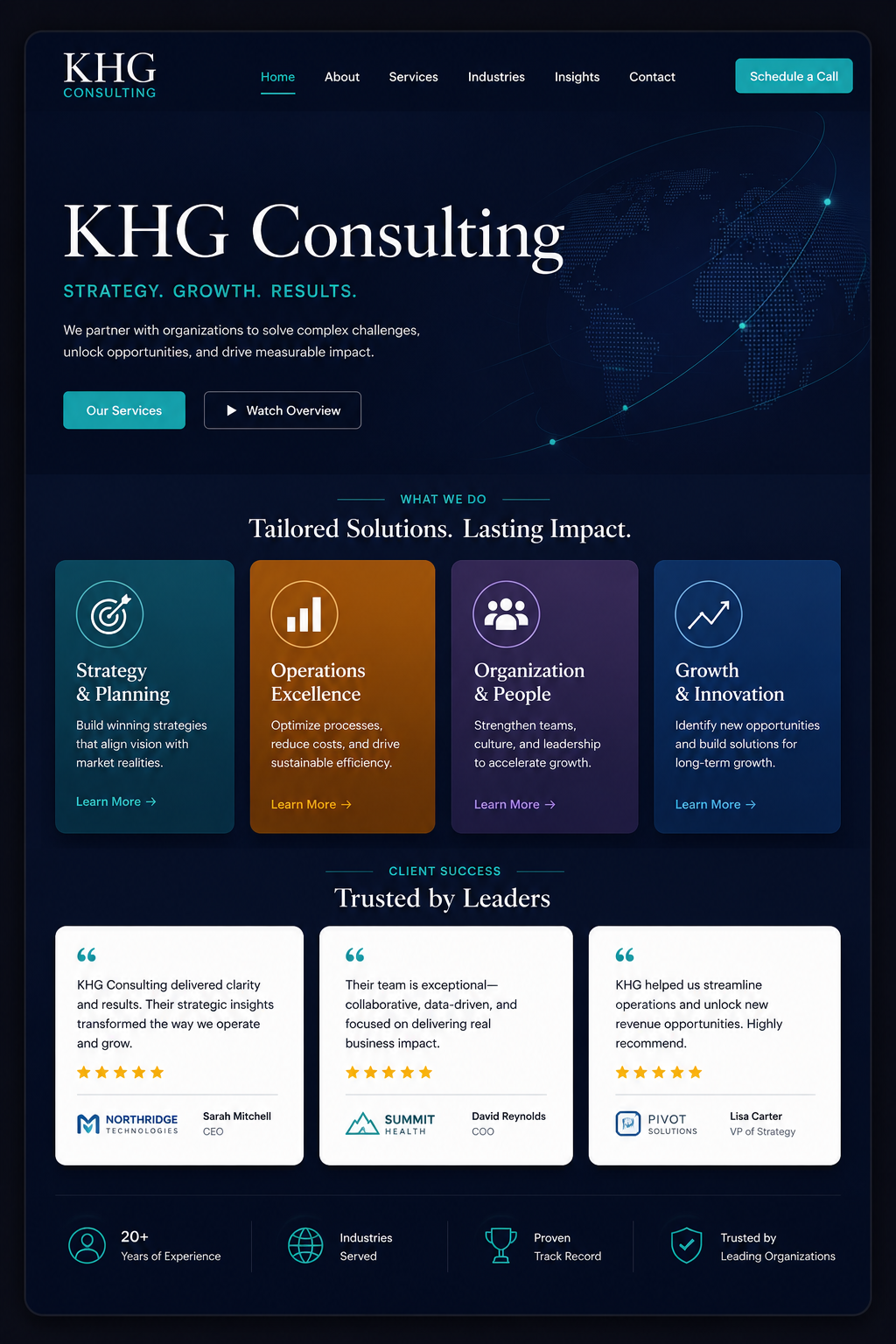 KHG Consulting preview